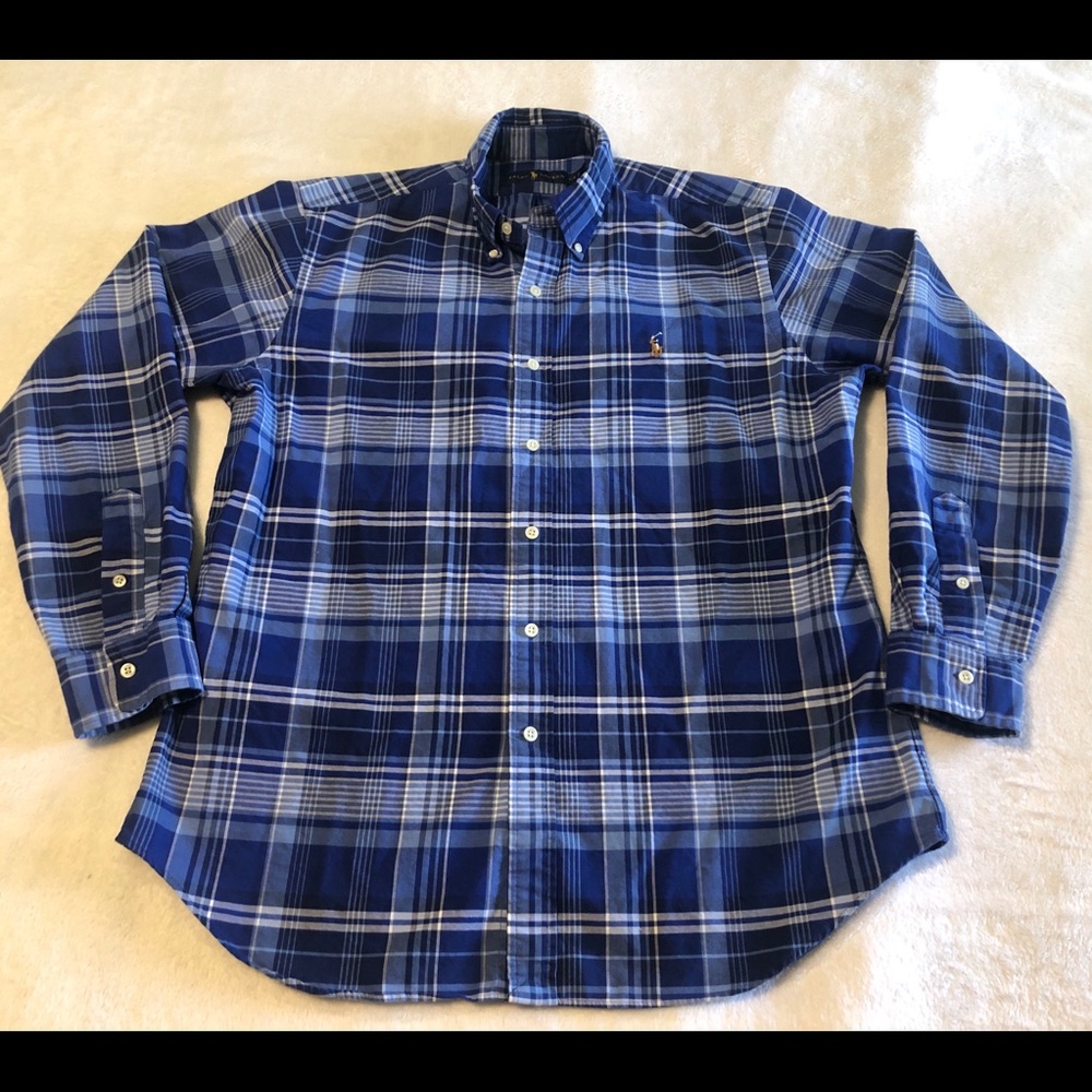 Ralph Lauren Long Sleeve Button Up SZ L